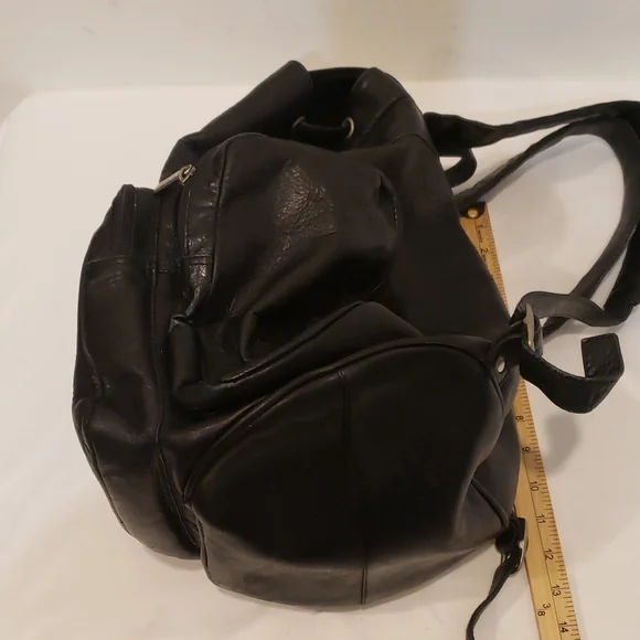 Genuine Leather Backpack Multi-functional Elegant unisex - Picture 6 of 16